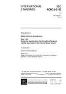 IEC 60601-2-31 Amd.1 Ed. 1.0 en:1998 IEC 60601-2-31 Amd.1 Ed. 1.0 en:1998