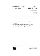 IEC 60874-14-3 Ed. 1.0 en