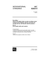 IEC 61834-4 Ed. 1.0 en IEC 61834-4 Ed. 1.0 en