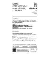 IEC 60811-1-1 Amd.1 Ed. 2.0 b:2001 IEC 60811-1-1 Amd.1 Ed. 2.0 b:2001