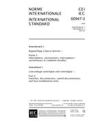 IEC 60947-3 Amd.1 Ed. 2.0 b:2001 IEC 60947-3 Amd.1 Ed. 2.0 b:2001