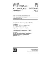 IEC 61000-4-10 Ed. 1.1 b:2001 IEC 61000-4-10 Ed. 1.1 b:2001