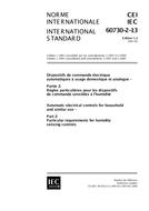 IEC 60730-2-13 Ed. 1.2 b:2001 IEC 60730-2-13 Ed. 1.2 b:2001