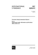 IEC 62014-1 Ed. 1.0 en IEC 62014-1 Ed. 1.0 en