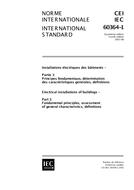 IEC 60364-1 Ed. 4.0 b:2001 IEC 60364-1 Ed. 4.0 b:2001