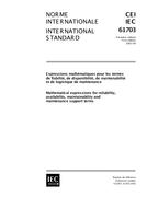IEC 61703 Ed. 1.0 b:2001 IEC 61703 Ed. 1.0 b:2001