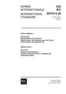 IEC 60793-2-20 Ed. 1.0 b:2001 IEC 60793-2-20 Ed. 1.0 b:2001