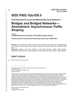 IEEE 802.1Qcr