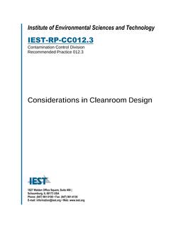 IEST RP-CC012.3