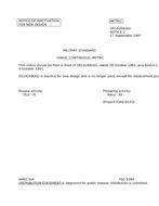 MIL DS14269 Notice 2 – Inactivation MIL DS14269 Notice 2 - Inactivation