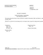 MIL DS14273 Notice 2 – Inactivation MIL DS14273 Notice 2 - Inactivation