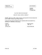 MIL MS9228C Notice 1 - Cancellation
