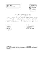 MIL MIL-S-83731/17A Notice 2 - Cancellation