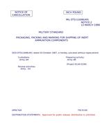 MIL MIL-STD-1169B Notice 2 - Cancellation