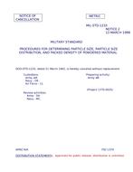 MIL MIL-STD-1233 Notice 2 - Cancellation