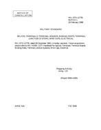 MIL MIL-STD-1277B Notice 1 - Cancellation